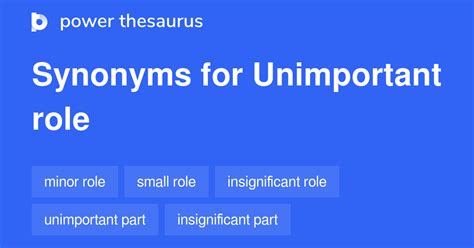 1 813 Words and Phrases for Unimportant .